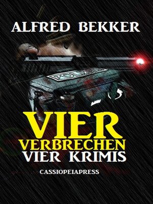 cover image of Vier Verbrechen